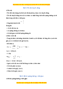 Lý thuyết Khoa học tự nhiên 7 Chân trời sáng tạo (cả năm)