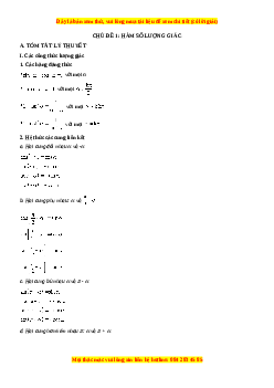 15 chủ đề vận dụng, vận dụng cao trắc nghiệm Toán 11 năm 2023 cực hay có đáp án