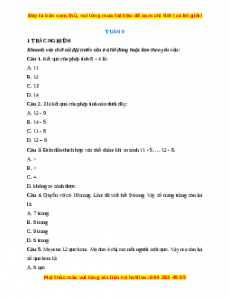 Bài tập cuối tuần Toán lớp 2 Tuần 9 Chân trời sáng tạo (có lời giải)