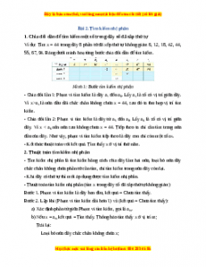 Lý thuyết Bài 2: Tìm kiếm nhị phân