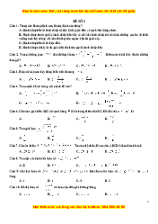 Đề thi thử THPT Quốc gia Toán học năm 2023 NXB Dân Trí - Đề 5
