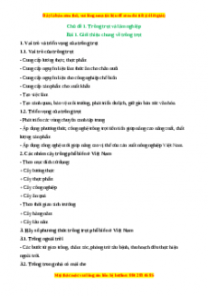 Lý thuyết Công nghệ 7 Cánh diều (cả năm)