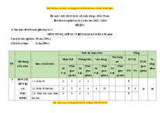 Đề thi giữa học kì 2 Toán 10 Kết nối tri thức có đáp án (Đề 1)