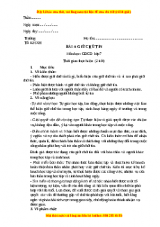 Giáo án GDCD 7 Bài 4 (Kết nối tri thức): Giữ chữ tín