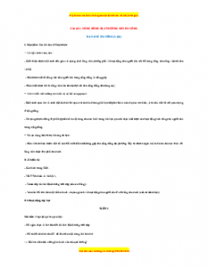 Giáo án TNXH 1 Cánh diều Nơi em sống