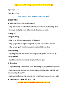 Giáo án Luyện tập chung trang 10 Toán 7 Kết nối tri thức