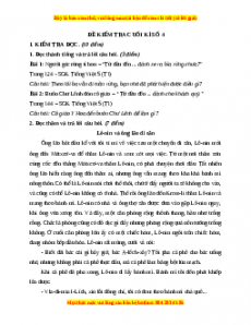 Đề thi cuối kì 1 Tiếng Việt lớp 5 năm 2023 (Đề 4)
