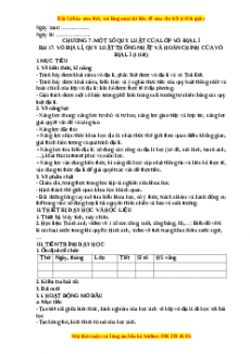 Giáo án Bài 17 Địa lí 10 Kết nối tri thức (2024): Vỏ địa lí, quy luật thống nhất và hoàn chỉnh của vỏ địa lí