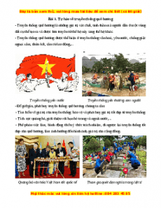 Lý thuyết GDCD 7 Chân trời sáng tạo (cả năm)