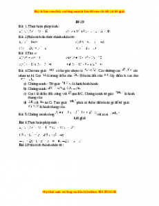 Đề thi giữa kì 1 Toán 8 năm 2023 - Đề 29