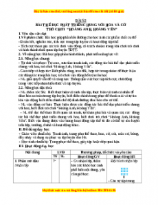 Giáo án TD phát triển cchung với cờ và hoa Gdtc 3 Chân trời sáng tạo