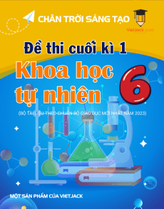 Bộ đề thi cuối kì 1 KHTN 6 Chân trời sáng tạo có đáp án