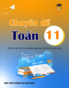 Bộ chuyên đề ôn Toán 11 có đáp án