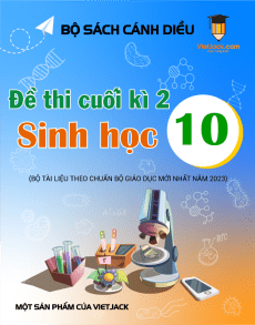 Bộ 4 đề thi cuối kì 2 Sinh học 10 Cánh diều có đáp án