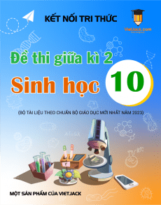 Bộ 4 đề thi giữa kì 2 Sinh học 10 Kết nối tri thức có đáp án